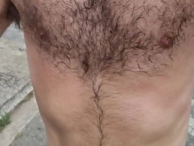 Peludo safado treinando ao ar livre chinese X-rated gay porn