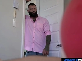 FamilyTwink - Happy Valentine's Day with My Bear Step Daddy chinese uncle gay porn