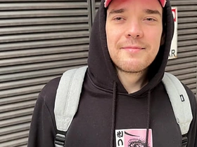 He Said He Was Straight... Then Bent Over in McD’s  [4K] porn gay boy hot