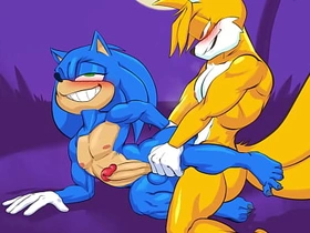 Sonic and Tails Under the Moon [Jackofak] porn jap gay