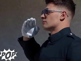 TWINKPOP - Banneret Waters Cums As A He Gets Pounded On His Back, Then Gets To His Knees To Take  Malik Delgaty's Load chinese roommate gay porn