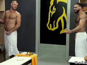 Flimsy gays in an locker room triune gay pater hot porn