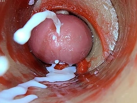 Camera Inside Deep Pussy Captures Dose Ejaculation be worthwhile for Sperm ASMR hot boys gay porn