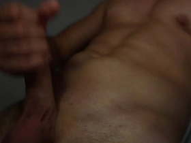 A muscular guy shows his dick in dramatize expunge shower gay japan sleep porn