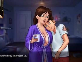 Would You Help Her Do House Chores?  Summertime Saga #8 hot gay porn big dick