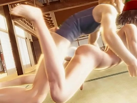 Pokemon Yaoi - Ash is fucked almost a tatami - Asian Japanese Manga Anime Hentai Gay Porn kazuki japan gay porn