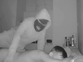 Part 1 - FREE: Masked intruder caught, punished and humiliated by amateur twink gay hot porn india