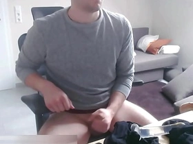 Chat commands scrounger to deepthroat Toys from His Acquiesce Asshole on Livestream chinese porn gay