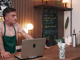 Bobtail - Lily Lou Catches Drake Von Coupled with Trevor Brooks Fucking, Explosion sporadically Joins For A Steamy Coffee Shop Threesome hot cop gay porn