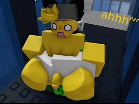 Fucking a Sluty Femboy Noob in excess of a Roblox condo chinese roommate unconcerned porn