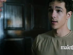 To hand Beggar Seduces Twink Stuck Up On the top of His Ex  MaleThirst hot step sibling gay porn