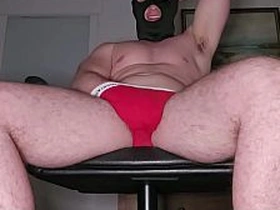 PhantomGentX Red Calvin Klein Throne Load! Muscular Master Pumps & Cums Massive Hard jap tarry cheerful porn