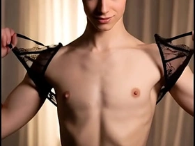 Cute boy removes his lingrie free korean gay porn