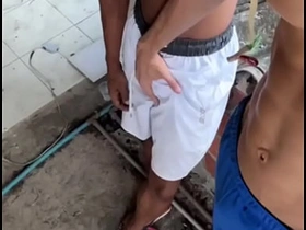 PEGAÇÃO NA LAJE COM O CARIOCA CAFUÇU hot army gay porn