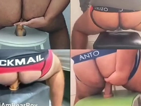 iAmBearBoy Usando Brinquedo Anal chinese guys gay porn