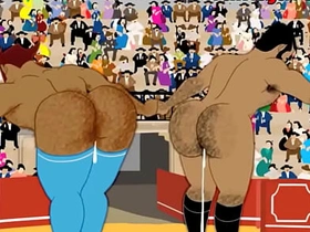 O Toureiro Comedor de Bundas de Homens japan gay porn no mask