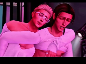 Oversexed Femboy Gets Juicy Cumshot In Club Bathroom (SIMS GAY PORN) asia gay porn videos