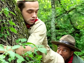 HOLY MOLY! See what happens when scout boy Marcus Rivers meets a grand with along to addition of terrifying black anaconda in jungle! along to scout boy takes along to snake in his mouth! hot gay moaning porn