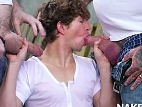 Greyson Myles And Eddie Patrick Having A Group Outdoor Sex singapore jc gay porn