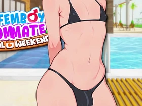 MY FEMBOY ROOMMATE – SPECIAL WEEKEND #05 korean gay guys porn