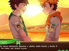 Scene 7 - Keitaro fucks Hiro on the line cut (Russian dub) chinese old men gay porn