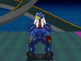 MUGEN Yaoi: ONI X Falco Lombardi uncaring hot underwear porn