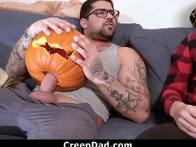 Benjamin Erotic Gets Scared hard by His Stepfather Ryan Bones - Creepdad korean gay creampie porn