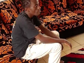 Black African Twink Strokes His Big Dick and Cums gay porn teen asia