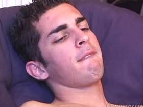 Young Devon Strokes Out His Cum and Eats It chinese gay porn hot