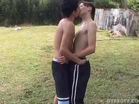 Young Latinos Mario and Leonardo Fuck Outdoors korean hot joyful porn