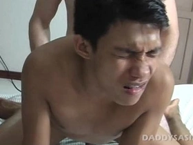 Daddy Fucks Asian Twink Benjie gay porn hot japanese