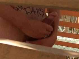 Tattooed asian cumming thailand gay club porn