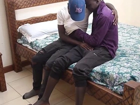 Black Africans Micheal and Arthur Bareback gay porn korean bottom