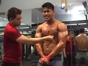 Asian gym slave nipples t. chinese gay porn moan