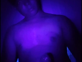 Asian Twink Jacks Withdraw and Cums 5 (With Blacklight) hot filipino jubilant porn