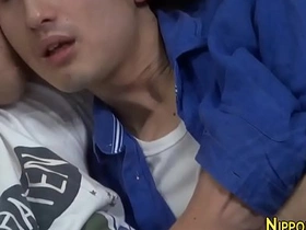 Asian hunk gets blowjob hot big dick blissful porn