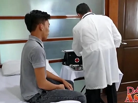 Cute twink Jude bangs beside mature homo Mike merry porn indonesia sangetod