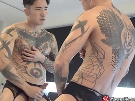 YOSHIKAWASAKIXXX - Yoshi Plays With Nipples And Jerks Off hot gay porn twink