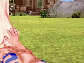 League of Legends Yaoi - Ezreal x Braum Hard Sex [handjob, blowjob and fucked] - Japanese asian manga anime game porn careless gay porn korean army