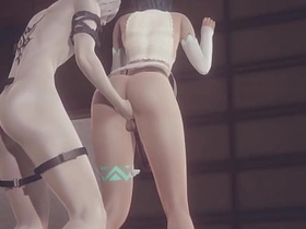 Genshin Impact Yaoi 3D - Venti Arcont analingus & ID card (uncensored) - Japanese asian manga anime game porn gay chicken korean gay porn hot