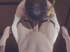 Genshin Impact Yaoi - Venti Arcont Blowjob encircling POV (uncensored) - Japanese asian manga anime game porn gay poltroon japan gay porn scat