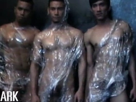 Jet-black model sexy asian chinese gay porn big cock