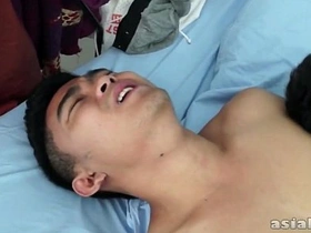 Cum on Asian Triune hot gay athlete porn