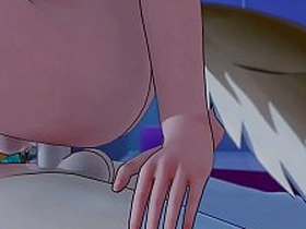 Genshin Impact Yaoi - Gorou Ridding Venti's dick - Anime Manga Japanese Asian Distraction Unconcerned Porn Unconcerned porn korean put the squeeze on someone