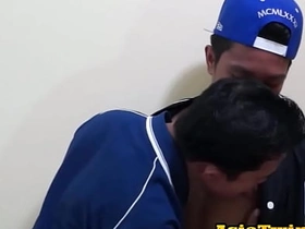 Anal licking Asian twink breeds amateur in sideways pretentiousness chinese gay beamy dick porn