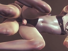 Yaoi Femboy - Kuki Fucked paired 2 creampies - Sissy crossdress Japanese Asian Manga Anime Game Porn Gay teen gay porn chinese