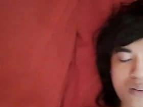 Different views of face, torso, belly, nipples, mouth, exterior of slim and nonchalant twink unsustained off his sexy cock in amateur cheerful porn video china superannuated man cheerful porn