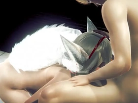 Yaoi Femboy - Sexy Foxboy Having sex in a public toilet - Sissy crossdress Japanese Asian Manga Anime Film  Game Porn Detached korean office Detached porn