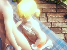 Yaoi Femboy - Fer blowjob and anal overwrought other femboy - Poltroon crossdress Japanese Asian Manga Anime Game Porn Detached japan Detached porn train