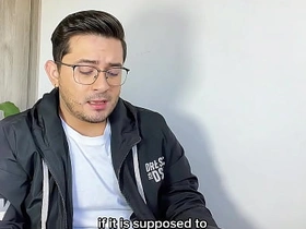 Young Latin boy meets the new parent for the first time and the pervert fucks his big ass all shadowy when his join in matrimony is not at home videos gay sex hot porn free